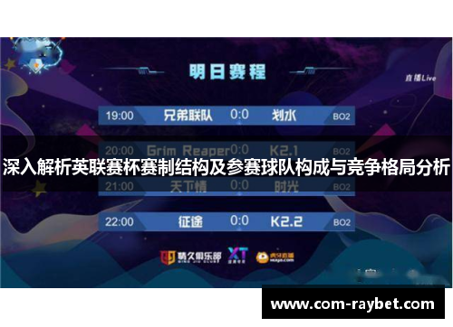 深入解析英联赛杯赛制结构及参赛球队构成与竞争格局分析